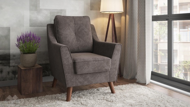 Фотьойл Мерива кафяв