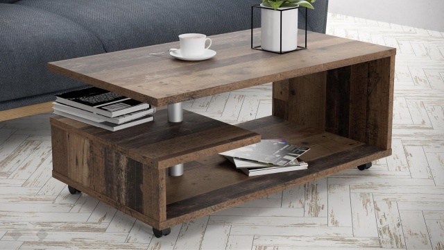 Холна маса Байли тъмен олд стайл - МебелМаг Холна маса Байли тъмен олд стайл