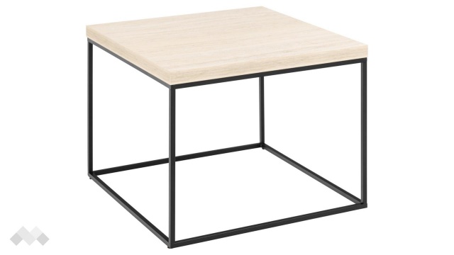 Холна маса Бароса травертин с черно