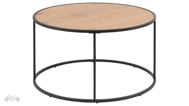 Холна маса Сийфорд тъмен дъб с черно