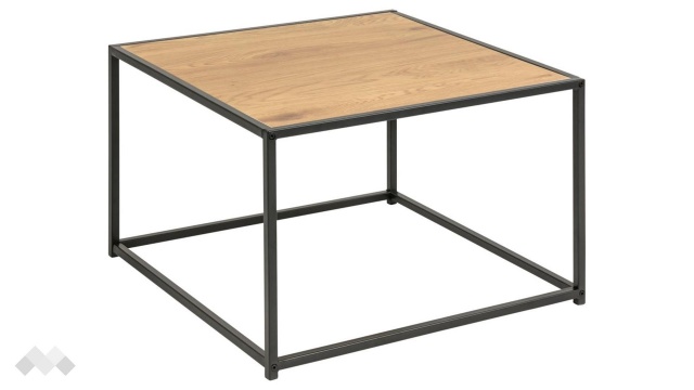 Холна маса Сийфорд тъмен дъб с черно