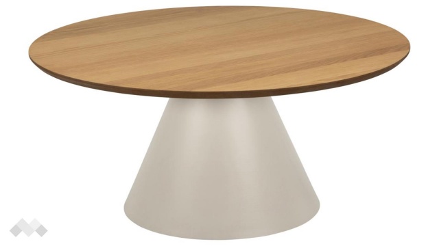 Холна маса Соли дъб натурал със сив мат - МебелМаг Холна маса Соли дъб натурал със сив мат