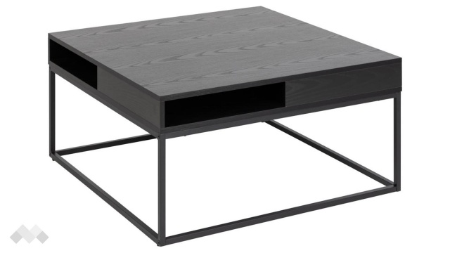 Холна маса Уилфорд черен мат