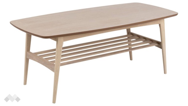 Холна маса Уудсток светъл дъб - МебелМаг Холна маса Уудсток светъл дъб