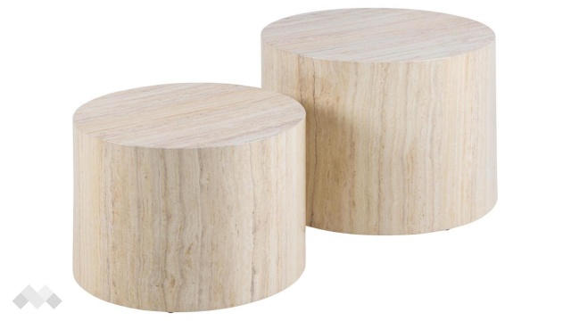 Холна маса Заре комплект маси травертин - МебелМаг Холна маса Заре комплект маси травертин