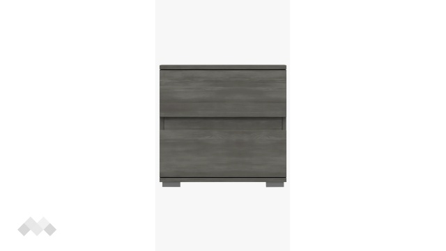 Нощно шкафче Латте тъмен норвежки бор