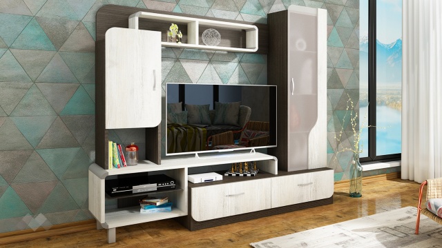 Секция Каризма с витрина босфор с античен дъб