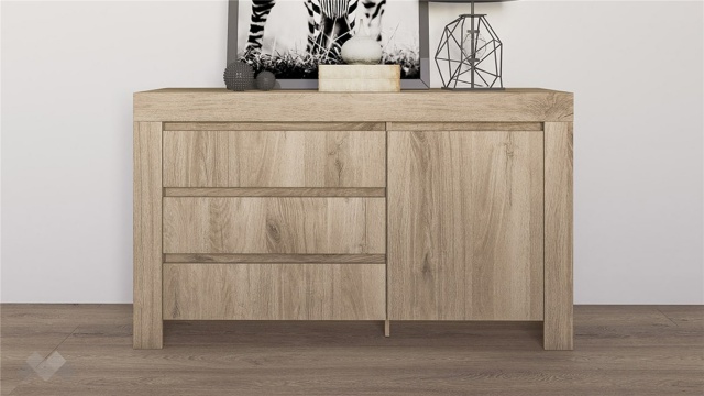 Скрин Райли сонома арвен - МебелМаг Скрин Райли сонома арвен