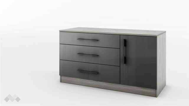 Скрин Маями кварц с антрацит гланц