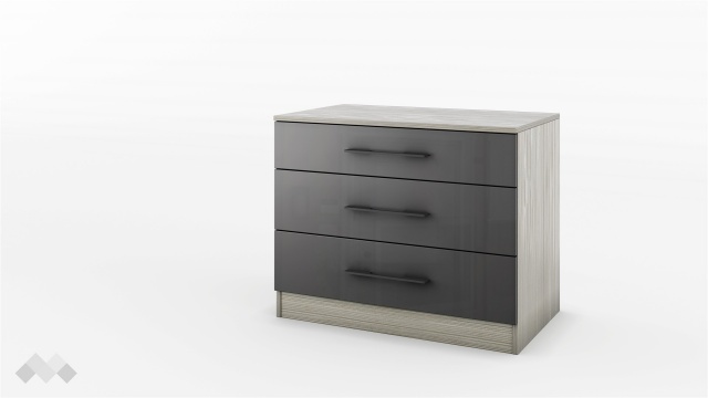 Скрин Маями кварц с антрацит гланц