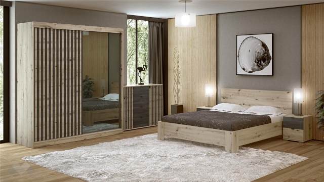 Спален комплект Верона дъб артисан