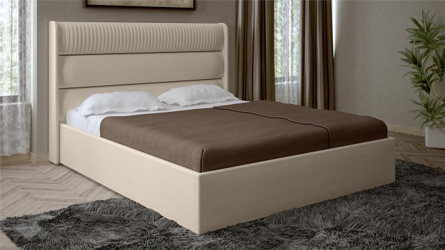 Спалня 160/200 Барса с включен матрак Бонел 160/200 бежов