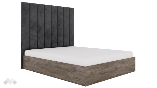 Спалня 160/200 Комо орех селект тъмен