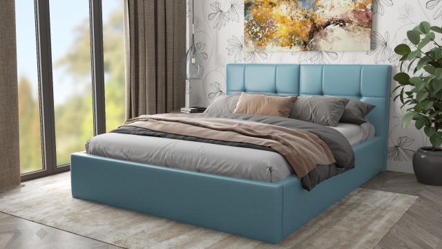 небесно синя