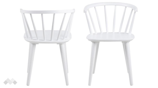 Трапезен стол Аида бял