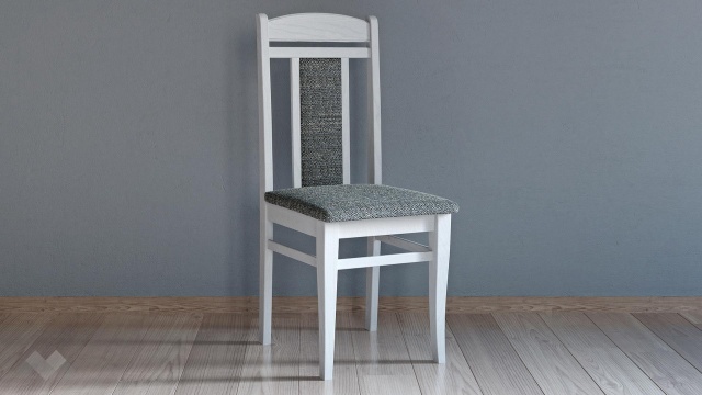 Трапезен стол Алекс бял