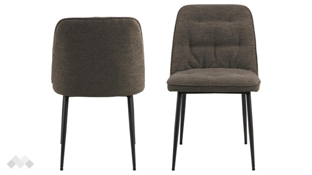 Трапезен стол Брунет кафяв