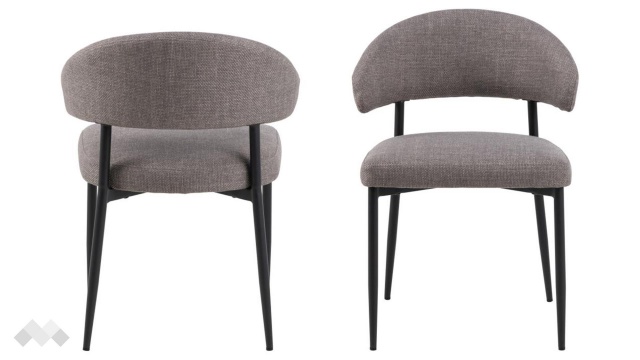 Трапезен стол Едина кафяв