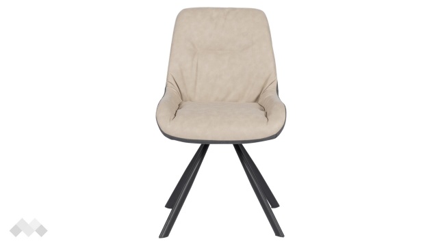 Трапезен стол Фроме бежов - МебелМаг Трапезен стол Фроме бежов