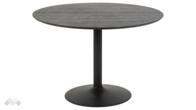 Трапезна маса Илита неразтегателни черен мат - МебелМаг Трапезна маса Илита неразтегателни черен мат