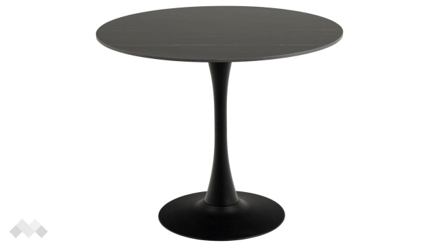 Трапезна маса Малта неразтегателни черен