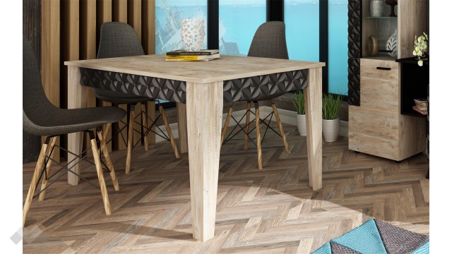 Трапезна маса Ница неразтегателни дъб навара