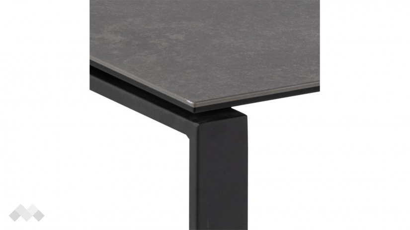 Холна маса Катрина комплект маси черен с черен мат - изглед 5 - МебелМаг Холна маса Катрина комплект маси черен с черен мат - изглед 5