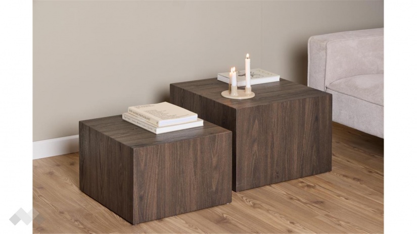 Холна маса Заре комплект маси кафяв дъб - изглед 5