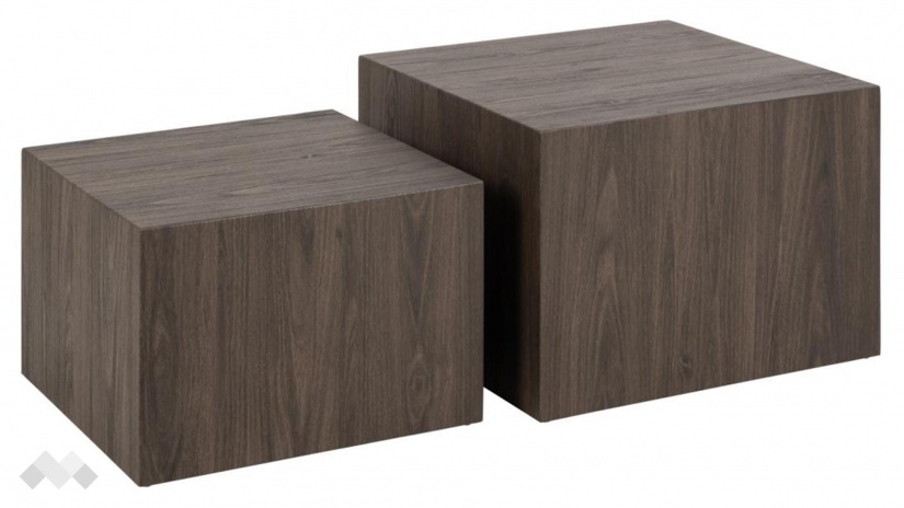 Холна маса Заре комплект маси кафяв дъб - изглед 1