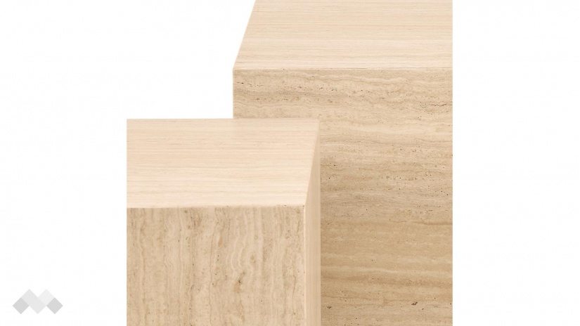 Холна маса Заре комплект маси травертин - изглед 4