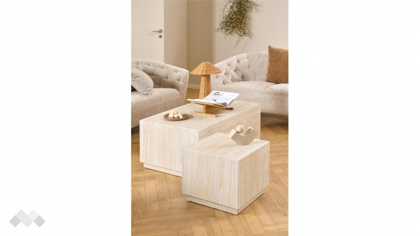 Холна маса Заре комплект маси травертин - изглед 6