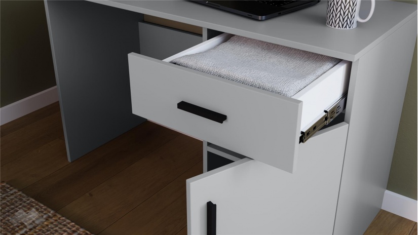 Бюро Скай нардо сив - изглед 3 - МебелМаг Бюро Скай нардо сив - изглед 3