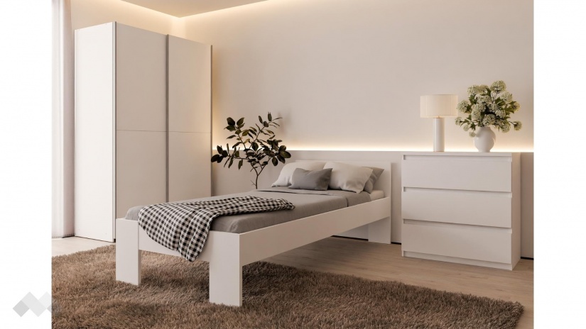 Детски спален комплект Виндук В1 бял - изглед 1 - МебелМаг Детски спален комплект Виндук В1 бял - изглед 1