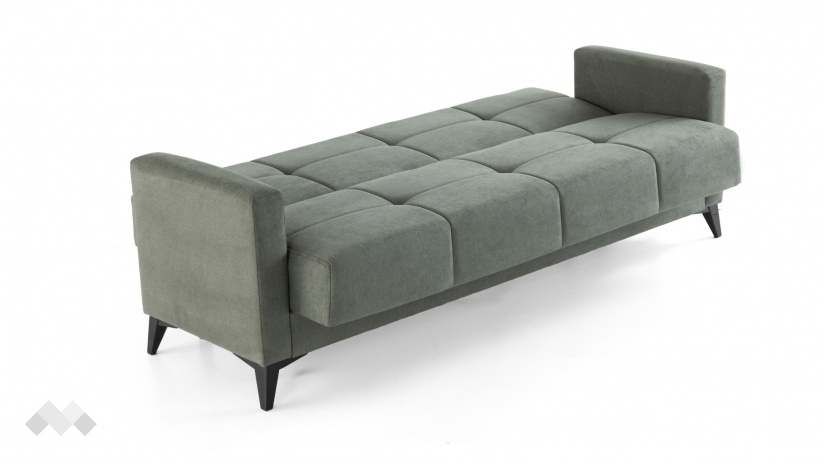 Диван Мира триместни зелен - изглед 4