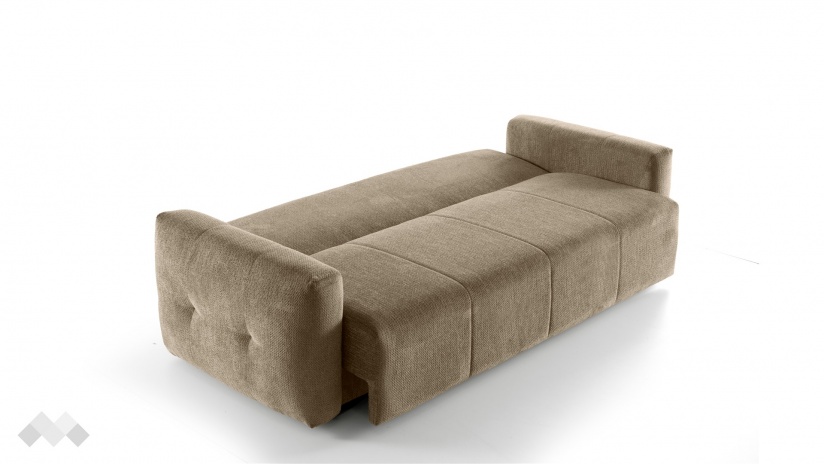 Диван Бахама триместни кафяв - изглед 5 - МебелМаг Диван Бахама триместни кафяв - изглед 5