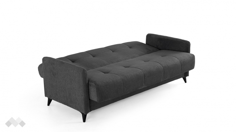 Диван Басел Покет триместни графит - изглед 5 - МебелМаг Диван Басел Покет триместни графит - изглед 5