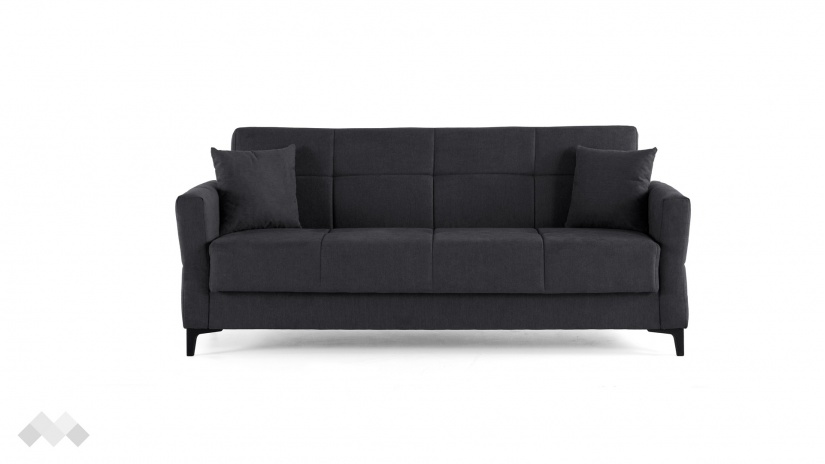 Диван Танго триместни графит - изглед 2