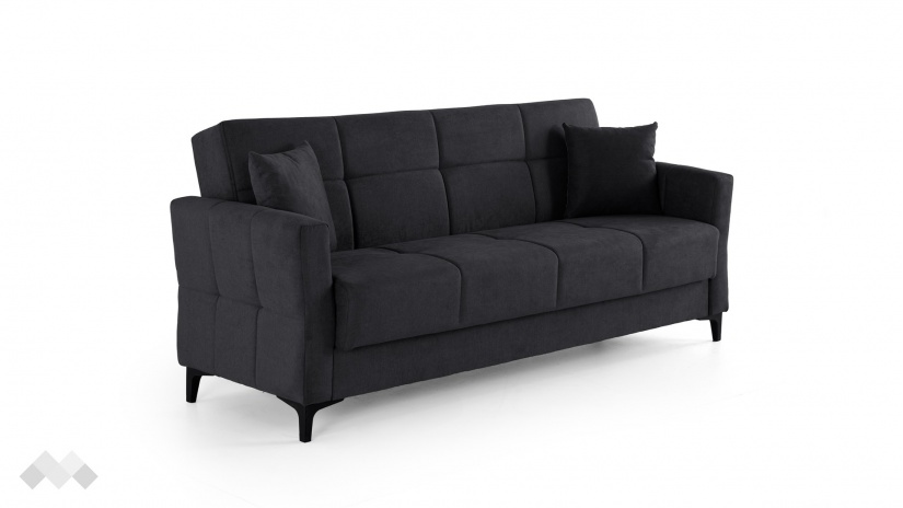 Диван Танго триместни графит - изглед 3