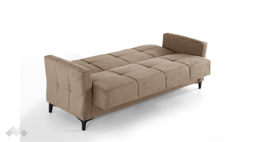 Диван Танго триместни кафяв - изглед 5