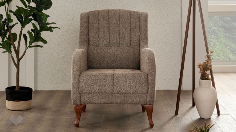 Фотьойл Аселия кафяв - изглед 2