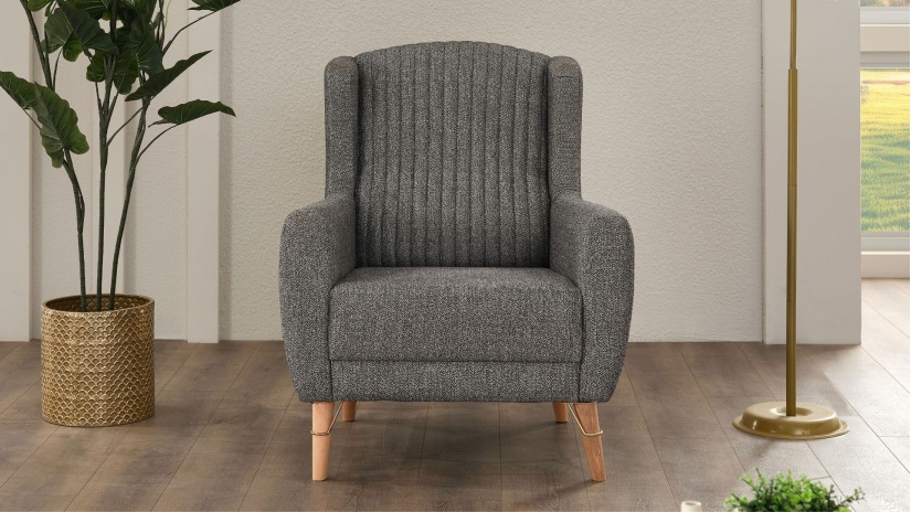 Фотьойл Маниса сив - изглед 2