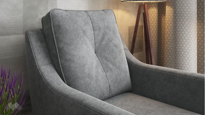 Фотьойл Мерива сив - изглед 3