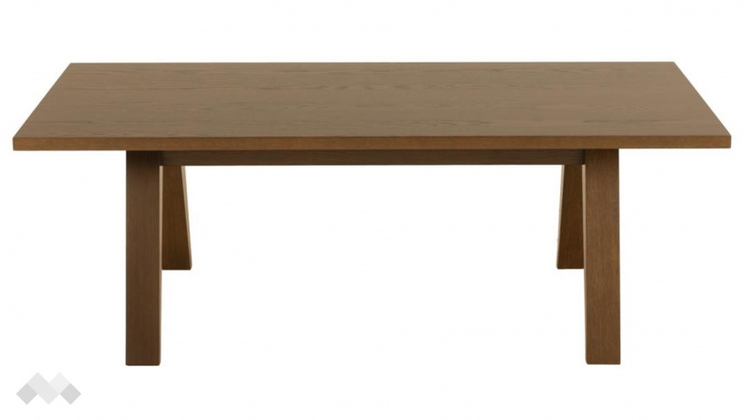 Холна маса Алайн тъмен дъб натурал - изглед 2