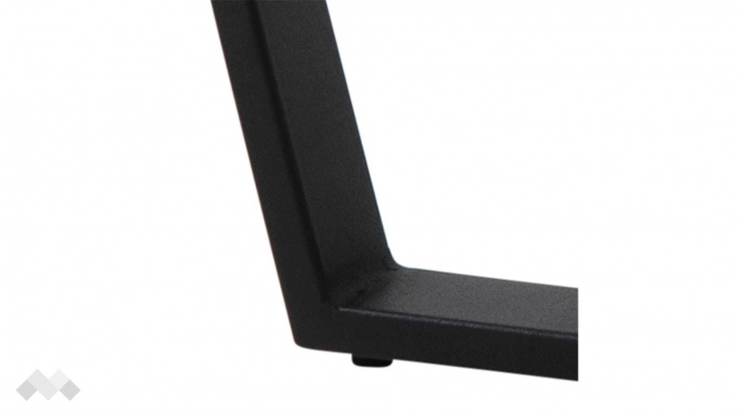 Холна маса Амбъл сив мрамор с черно - изглед 5