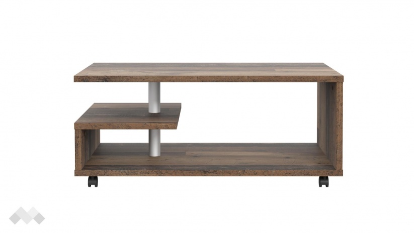 Холна маса Байли тъмен олд стайл - изглед 2 - МебелМаг Холна маса Байли тъмен олд стайл - изглед 2