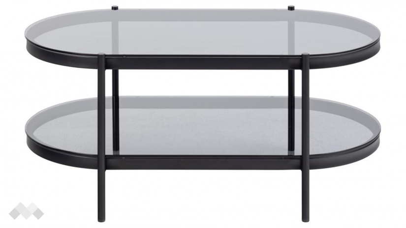 Холна маса Байон опушен с черно - изглед 2 - МебелМаг Холна маса Байон опушен с черно - изглед 2