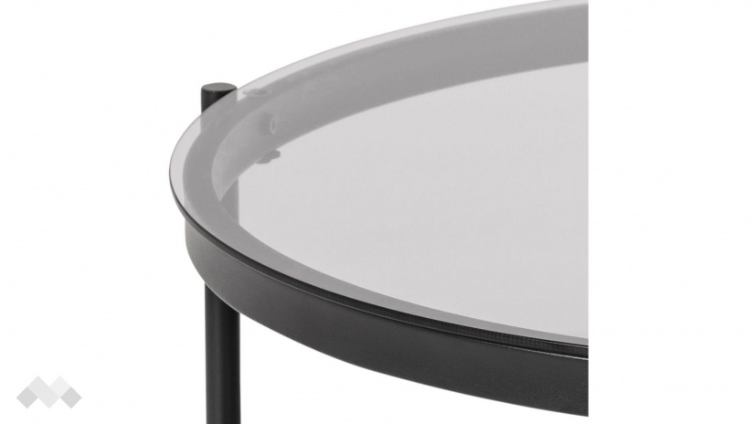 Холна маса Байон опушен с черно - изглед 3 - МебелМаг Холна маса Байон опушен с черно - изглед 3