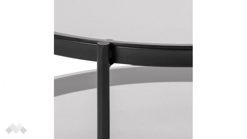 Холна маса Байон опушен с черно - изглед 4 - МебелМаг Холна маса Байон опушен с черно - изглед 4