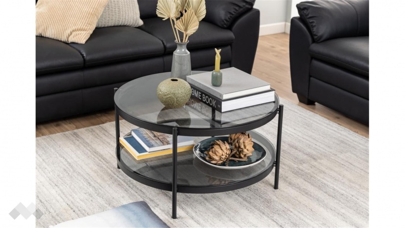 Холна маса Байон опушен с черно - изглед 6 - МебелМаг Холна маса Байон опушен с черно - изглед 6