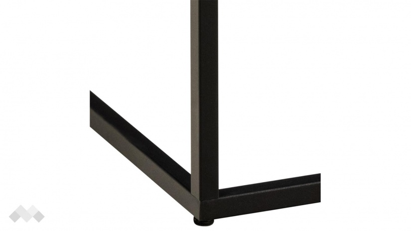 Холна маса Бароса черен мрамор с черно - изглед 4